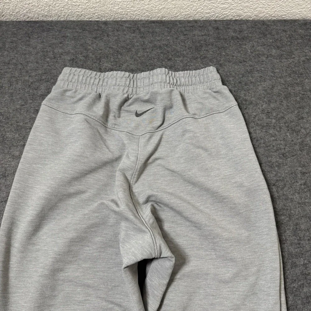 Nike Yoga Dri-FIT Gray Joggers Womens XS DM7037-073 Heathered Sweatpants